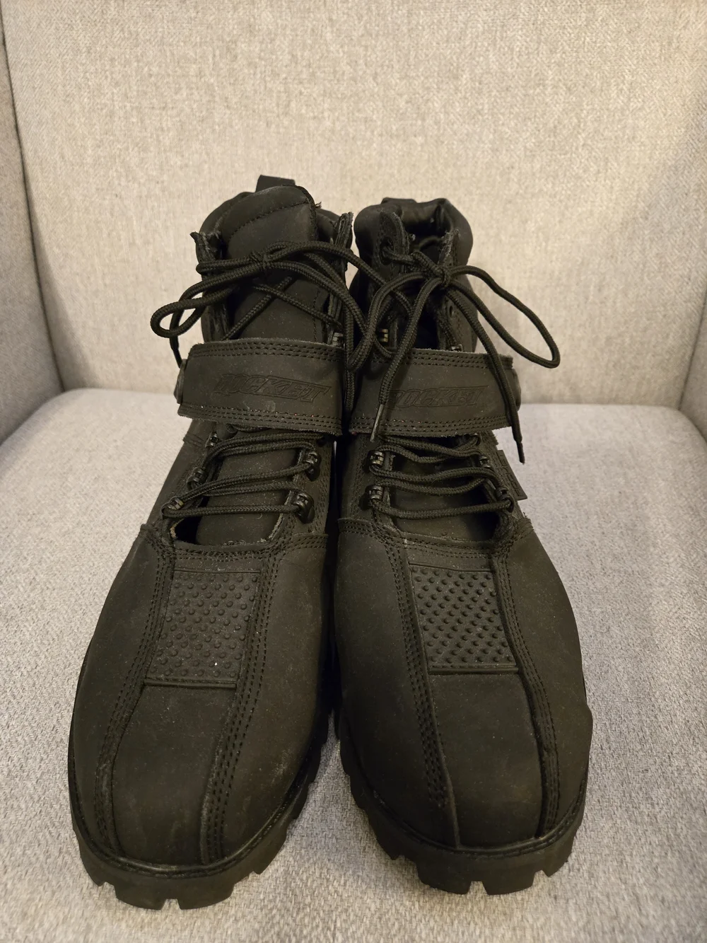Joe Rocket Black Tactical Lace-Up Boots